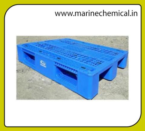 4 Way Entry Non Reversible Rackable Plastic Pallet