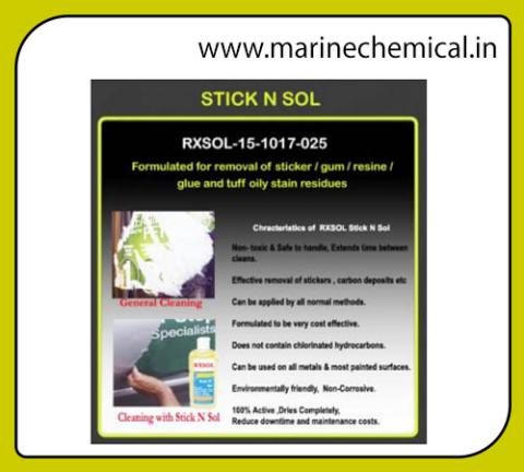 STICK N SOL - Removing Label