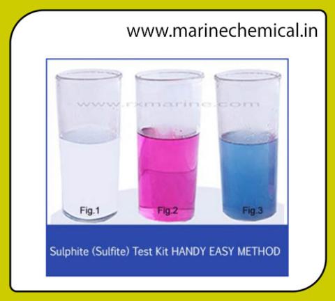 Sulphite (Sulfite) Test Kit HANDY EASY METHOD | Marine Chemicals