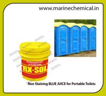 Non Staining BLUE JUICE for Portable Toilets